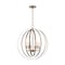 Nuvo Fixture, Pendant, 6-Lght, Incandescent, 60W, 120V, B10, Candelabra Bse, Style: Glam 60/7058 - alternate 2